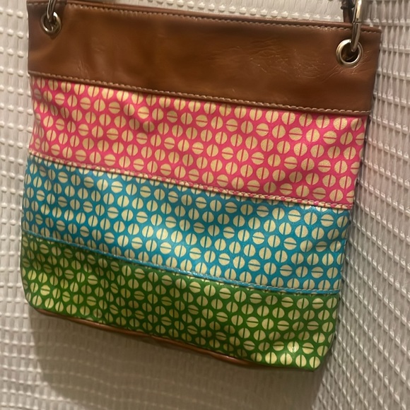 Stylish Multicolor Patterned Shoulder Bag - Picture 13 of 16